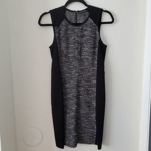 Eileen Fisher - Black & White Tweed Dress